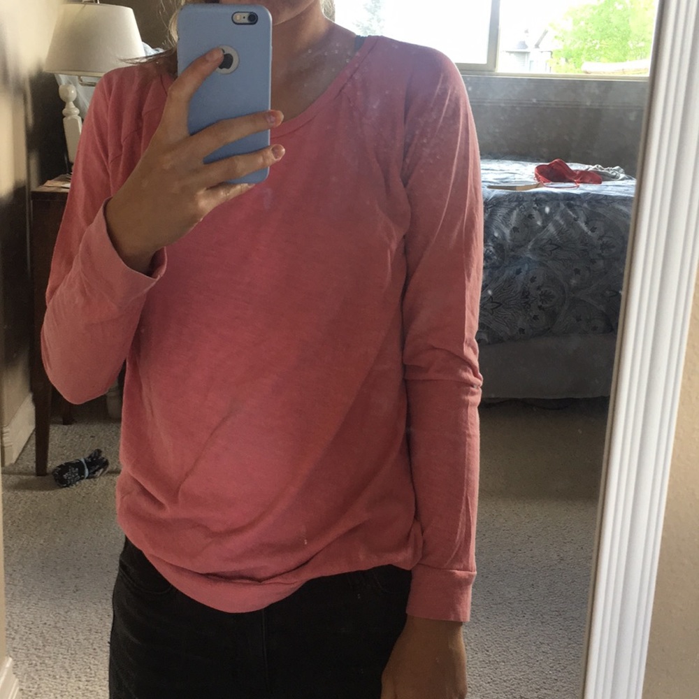 PINK long sleeve tee